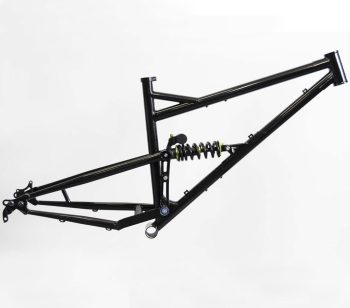 chromoly steel trail bike steel full suspension mountain bike