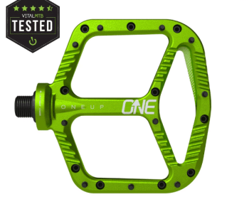 OneUp Aluminum MTB Pedals - Green