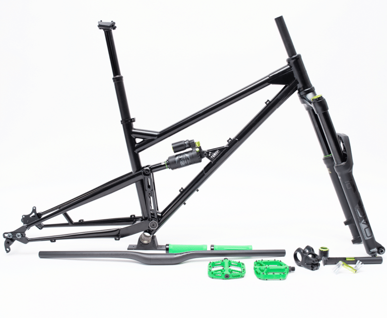 ferrumbikeschromolysteelfullsuspensionmountainbikeframebuild