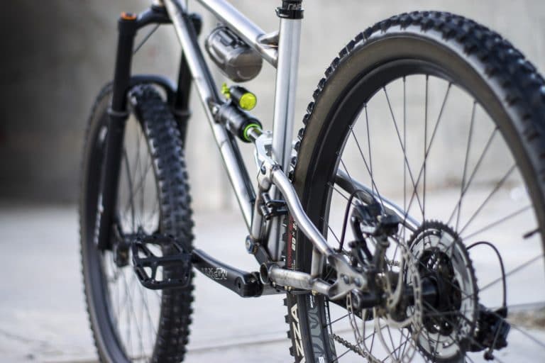 LVN160 Chromoly Steel Full Suspension MTB Frame