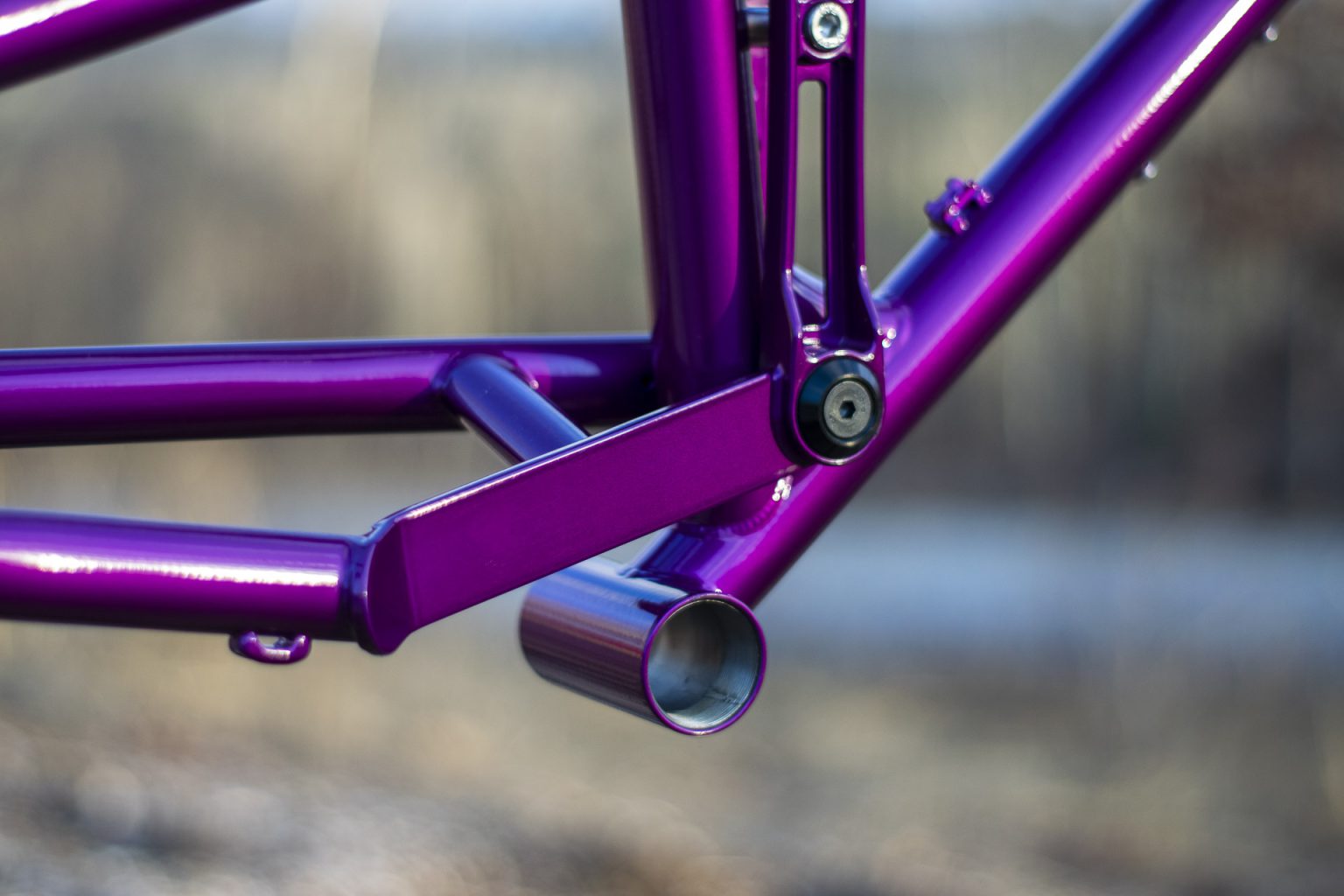 NV160 Steel MTB Frame 160mm Rear Travel Chromoly Steel Full