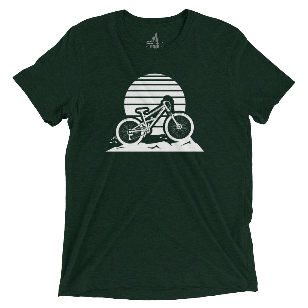 Steel Sunrise Mountain Bike Shirt – Ferrum Bikes | Chromoly Steel Full ...