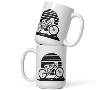 mountain bike coffee mug trail bike coffee mug
