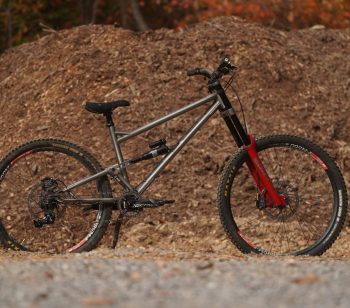 LVN190 steel full suspension mountain bike park frame downhill mountain bike