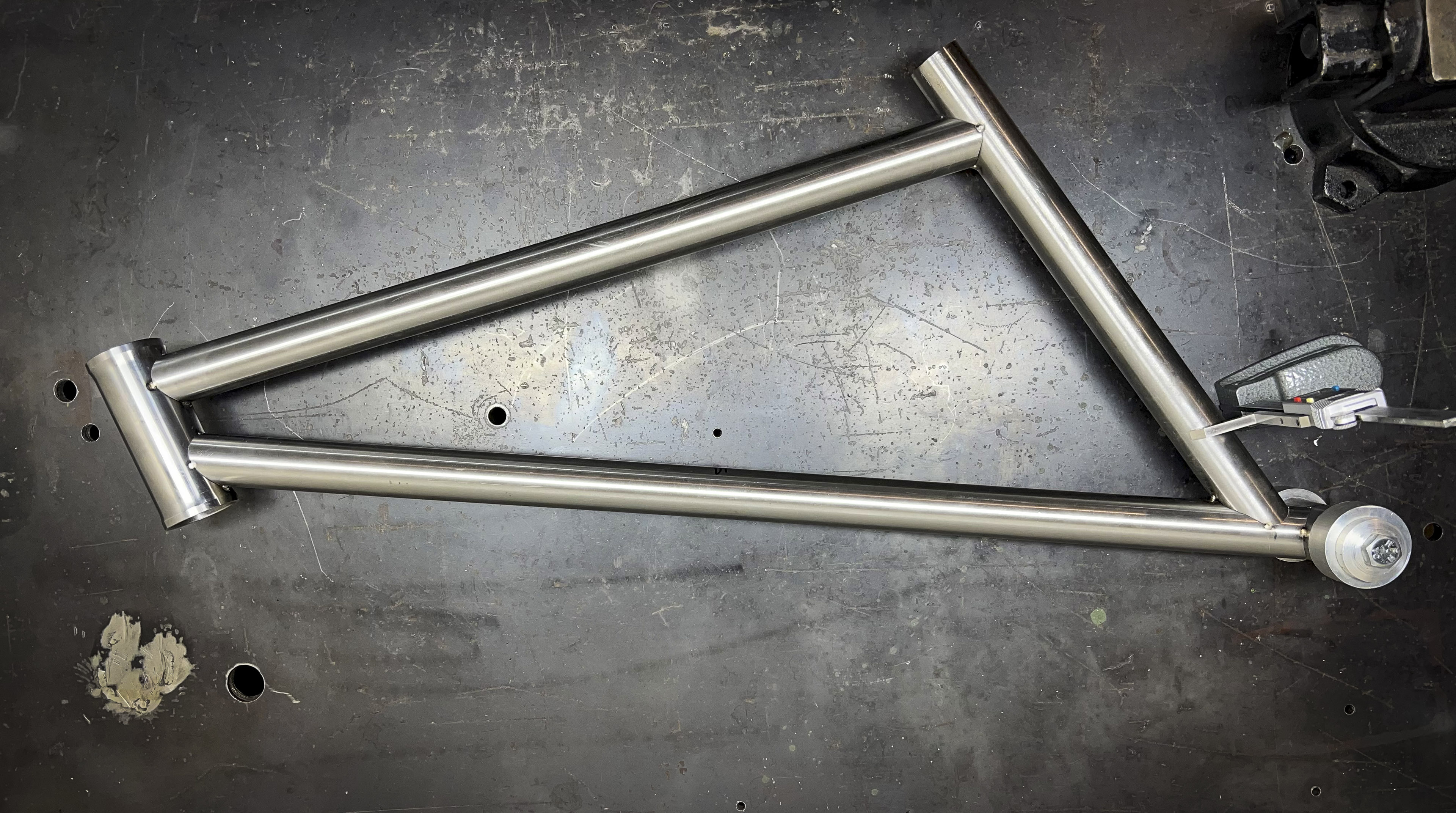 chromoly steel aluminum bicycle mountain bike frame welding repair